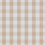 Portloe Gingham Check Natural